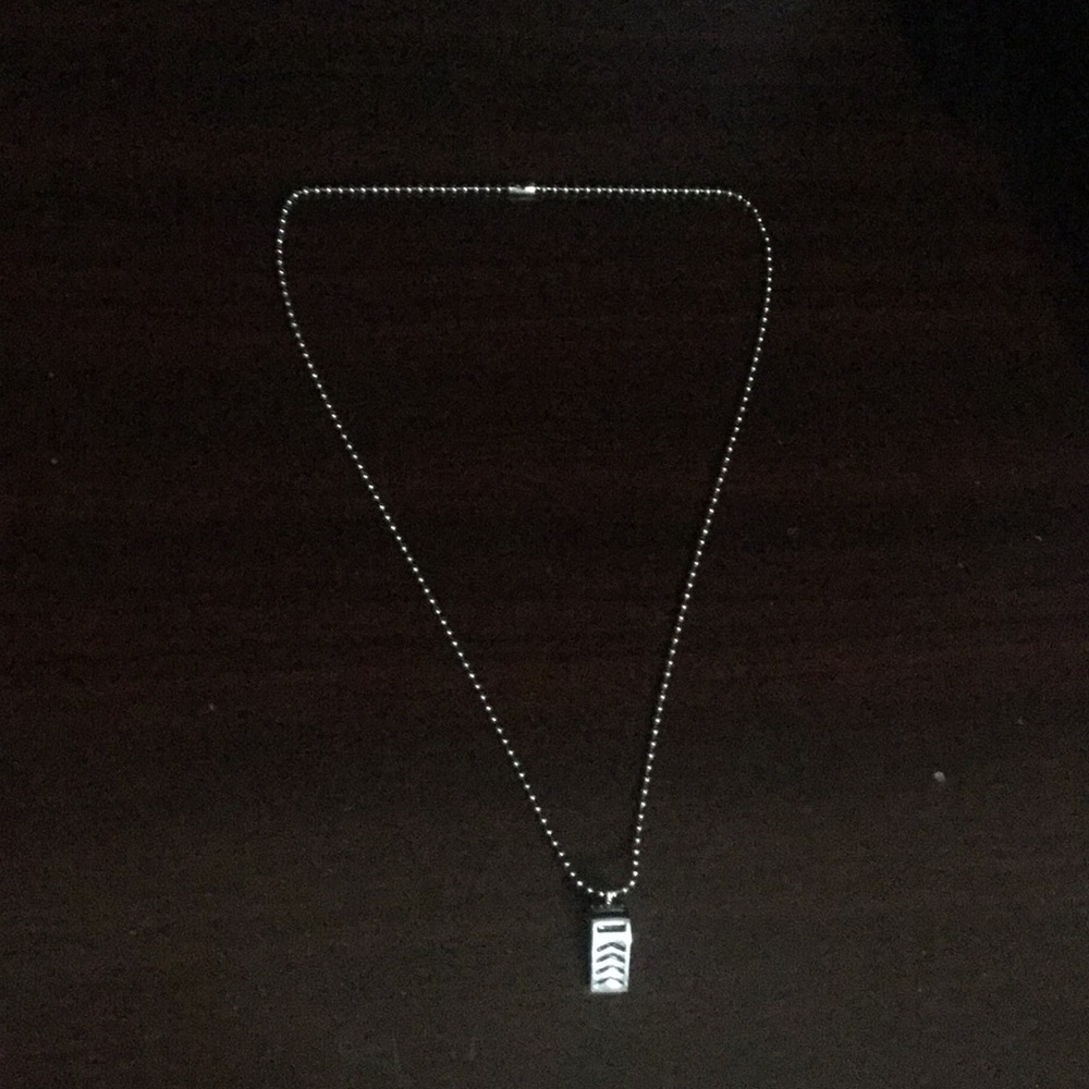 Necklace with a whistle